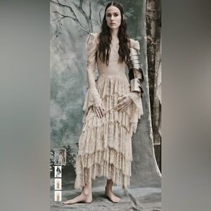 Zara Limited Collection Lace ruffle Dress- Sold Out